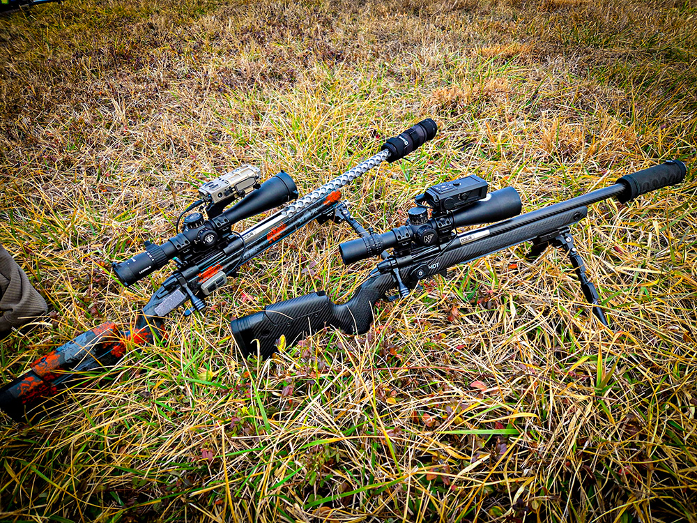 Two Guns With Suppressors